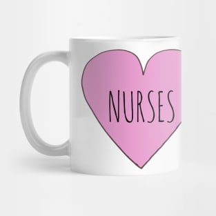 Nurses Love Mug